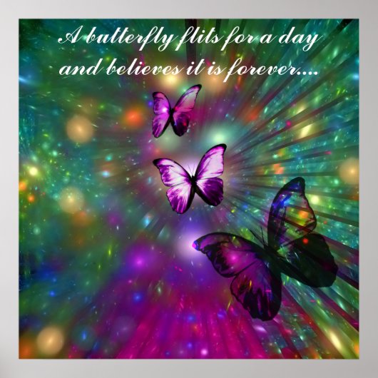 Butterflies Forever Poster (Voorkant)