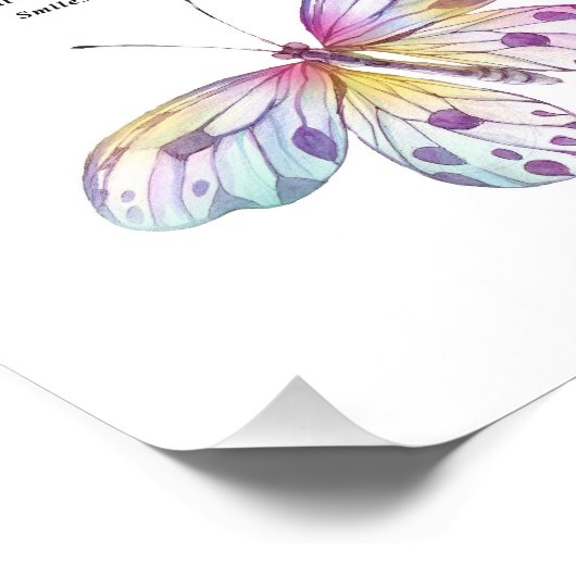 Butterflies Foto Afdruk (Hoek)