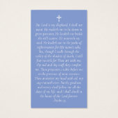 Butterflies Foto Memorial Prayer Kaart (Achterkant)