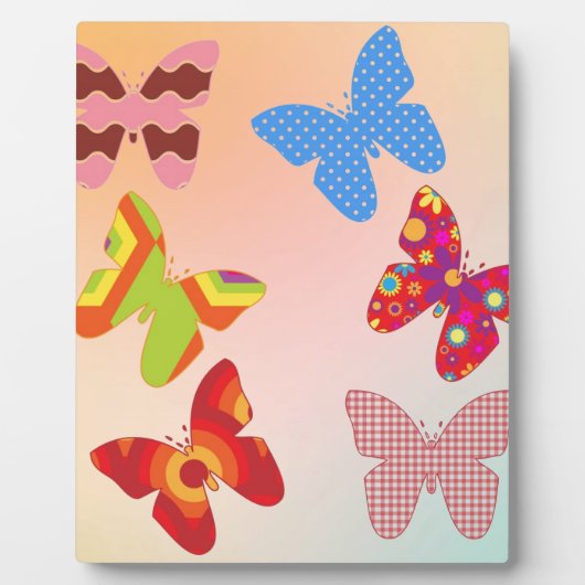 Butterflies Fotoplaat (Voorkant)