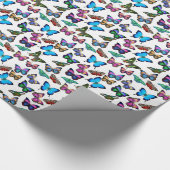 Butterflies Galore Wrapping Paper Cadeaupapier (Hoek)