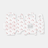 Butterflies Garden Birthday Pink Bedankdoosjes (Uitgevouwen)