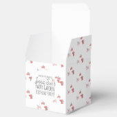 Butterflies Garden Birthday Pink Favor Box Bedankdoosjes (Geopend)