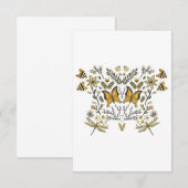 Butterflies Garden Kaart (Voorkant / Achterkant)