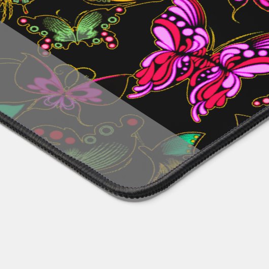 Butterflies gepersonaliseerd bureaumat (Hoek)