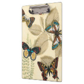 Butterflies glijdend over bladeren klembord (Links)