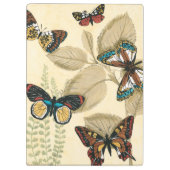 Butterflies glijdend over bladeren klembord (Achterkant)