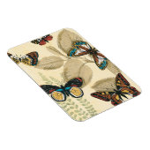 Butterflies glijdend over bladeren magneet (Rechterzijde)