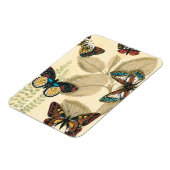 Butterflies glijdend over bladeren magneet (Linkerzijde)