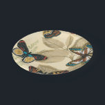 Butterflies glijdend over bladeren papieren bordje<br><div class="desc">Als u niet weet hoe prachtige vlinders dit schilderij u zal helpen begrijpen. Megan Meagher creëerde een prachtige renditie van een groep vlinders die over bladeren zweefden. Een prachtig kunstwerk om je thuis in te zetten!</div>