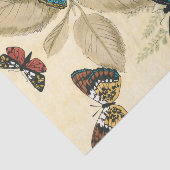 Butterflies glijdend over bladeren tissuepapier (Detail)