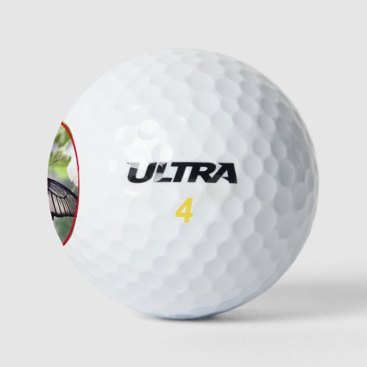 BUTTERFLIES GOLF Balls Golfballen (Logo)