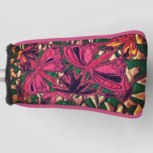 Butterflies Golfheadcover (Voorkant)