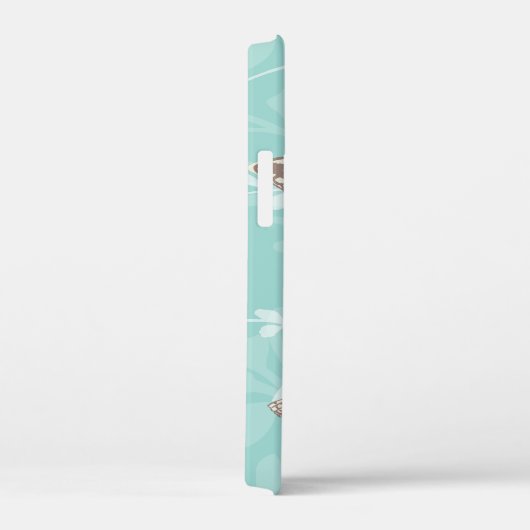 Butterflies grafische moderne florale aquarelzaak Case-Mate iPhone case (Achterkant / Rechts)