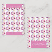 Butterflies Handmade DIY Jewelry Display Card Visitekaartje (Voorkant / Achterkant)