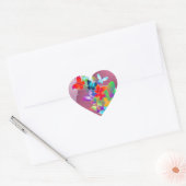 Butterflies Hart Sticker (Envelop)