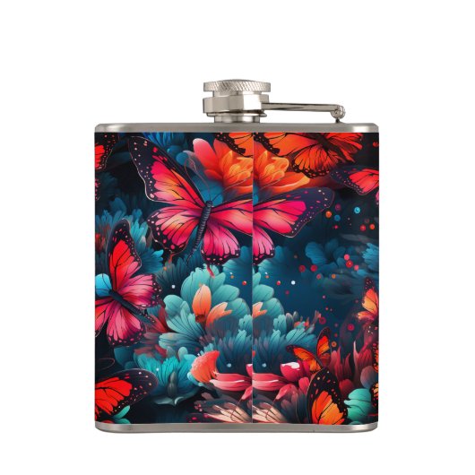 Butterflies Heupfles (Achterkant)