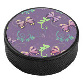 BUTTERFLIES HOCKEY PUCK (3/4)