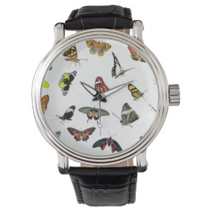 BUTTERFLIES HORLOGE