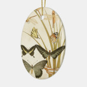 Butterflies Illustratie Keramisch Ornament (Links)