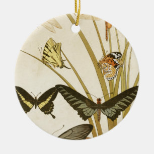  Butterflies Illustratie Keramisch Ornament