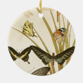 Butterflies Illustratie Keramisch Ornament (Achterkant)