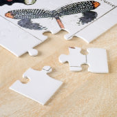 Butterflies Illustratie Legpuzzel (Zijkant)