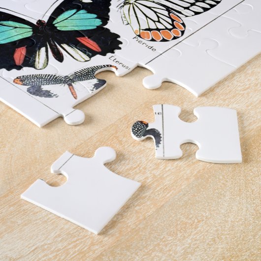  Butterflies Illustratie Legpuzzel (Zijkant)