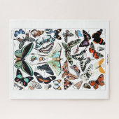 Butterflies Illustratie Legpuzzel (Horizontaal)