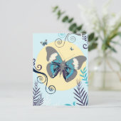 Butterflies in de dag briefkaart (Staand voorkant)