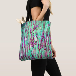 Butterflies in de lavendel-Canvas tas