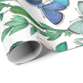 BUTTERFLIES IN DE NATUUR CADEAUPAPIER (Rol Hoek)