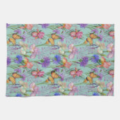Butterflies in de tuin theedoek (Horizontaal)