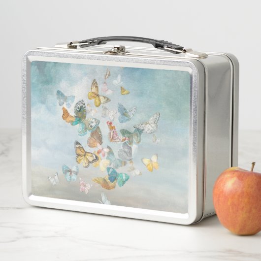 Butterflies in de wolken (In situ)