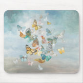 Butterflies in de wolken muismat (Voorkant)