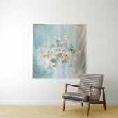 Butterflies in de wolken wandkleed (In situ)