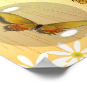 Butterflies in een Bubble Poster (Hoek)