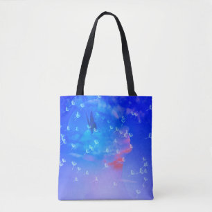 Butterflies in mijn hoofd tote bag