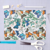 BUTTERFLIES IN NATUUR WEEFSELPAPIER TISSUEPAPIER (Craft)