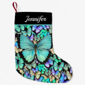 Butterflies in pasta kleine kerstsok (Voorkant)