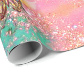 BUTTERFLIES IN PINK SPARKLES-MAGIC BUTTERFLY PLANT CADEAUPAPIER (Rol Hoek)