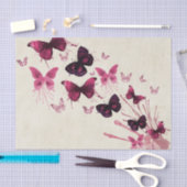 Butterflies in Waterverf Tissuepapier (Craft)