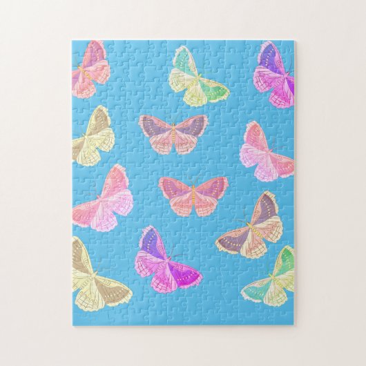 Butterflies Jigzaag Puzzle Legpuzzel (Verticaal)