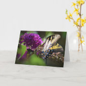 Butterflies, kaart (Gele Bloem)