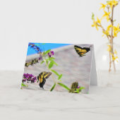 Butterflies, kaart (Gele Bloem)
