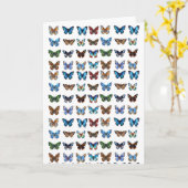Butterflies Kaart (Gele Bloem)