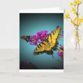 Butterflies, kaart (Gele Bloem)