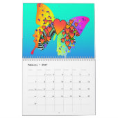 Butterflies Kalender (Feb 2027)