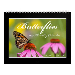 Butterflies kalender 2017 van Thomas Minutolo