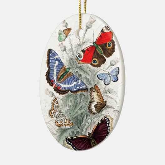 Butterflies Keramisch Ornament (Links)